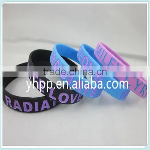 Custom RADIATE LOVE - MILEY CYRUS WRISTBAND BRACELET thumbnail-3