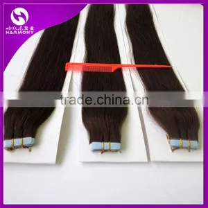 2015 Hot Sale 20" High Quality 100% European Hair Tape Hair Extension thumbnail-4