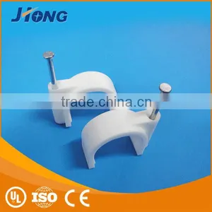 High Quality Electrical Wire Circle Nail Cable Clip Size 5.3*4mm thumbnail-2