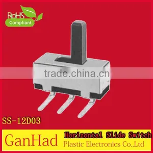 High Quality 1P2T 0.3A 50V AC Slide Switch thumbnail-1