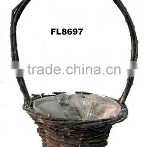 Handle Rattan Basket thumbnail-1