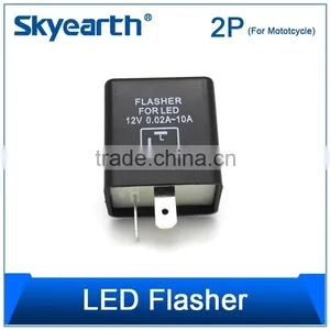 Auto Thermal Flasher Electronics Flasher 12V 24V 150W WM FLT552 2P thumbnail-1