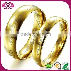 Fashion Jewelry Latest Gold Finger Dubai Engagement Rings thumbnail-1