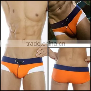 2015 Hot Sale Sexy High Quality Swimwear Men and Swim Wear for Men or Sexy Teenage Swimwear With Low Prices thumbnail-3