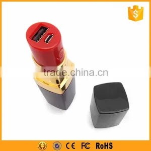 Sexy and Funny Lipstick Power Bank for Giveaway Promotion Supplier's Choice thumbnail-1