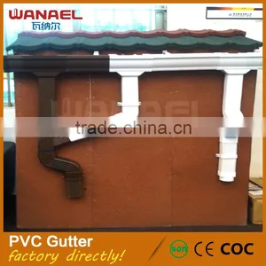 Free Sample Valley Used Beautiful Appearance Pvc Leaf Gutter Guard for Rain Gutter thumbnail-4