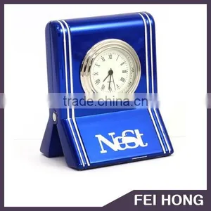 Premium Clock Function Name Card Metal Memo Clip Holders thumbnail-3