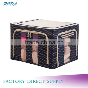 Oxford Fabric Home Organizer Storage Box, Foldable Storage Box thumbnail-4