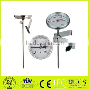 Hot Water Bimetal Thermometer Cooking Bimetal Temperature Gauge thumbnail-1