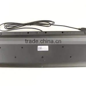 New For Dell Black USB Wired Slim Quiet Keyboard 104-Key GVWNX 0GVWNX KB113 thumbnail-2