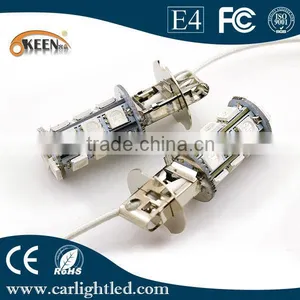 Auto Lighting 18 SMD 5050 LED H3 LED Lamp Fog Light Car Foglamp Lights Bulbs Accessories thumbnail-3