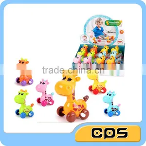 Cute Animal Wind up Giraffe Toy in Different Colors thumbnail-1