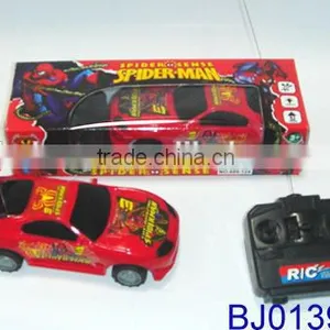 Cheap 4ch rc Car Toy for Kids Small Green Ben 10 Plastic Remote Control Car thumbnail-4