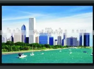High Contrast Theatre Fabric / Fixed Frame Screen for High Level Home Theater thumbnail-3