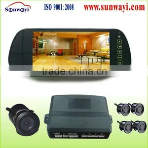 Visual Rearview Mirror With Parking Sensor thumbnail-1
