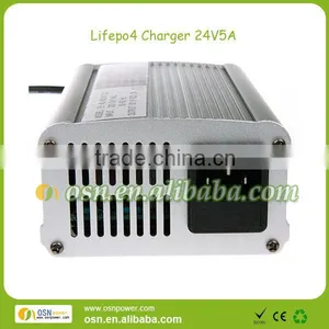 Lifepo4 24V5A Battery Charger With Aluminum Case thumbnail-1