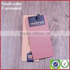 Custom Design Famous Brands Ladies Jeans Scarves Paper Hang Tag thumbnail-1