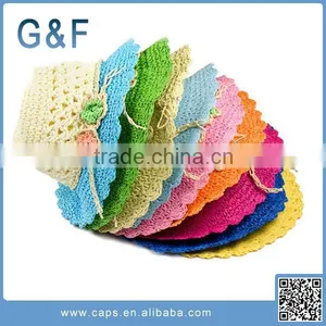 Plain Baby Girl Wholesale Straw Hats thumbnail-3