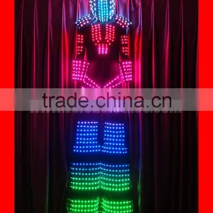 Programmable Stilt Walker Lights LED Robot Costume thumbnail-3