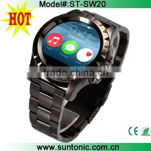 1.22" Round Dial Screen MTK6260 128 64MB 0.3MP Camera Waterproof Bluetooth Smart Watch for Android Smartphones thumbnail-1