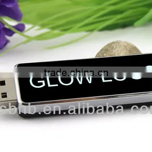 Wholesale High Speed 64GB Otg Usb Flash Drive Cheap With Glow Logo thumbnail-1