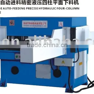 50T Double-Side Auto-feeding Auto-balance Precise Four-Column Hydraulic Plane Cutting Machine thumbnail-1