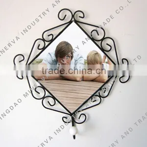 Iron Tile Photo Frame With Coat Hanger thumbnail-1