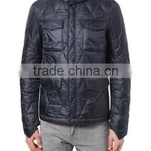 Goose Down Warm Winter Quilted Jacket for Mens thumbnail-1