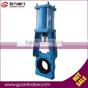 Large Size Slurry Pneumatic Knife Gate Valve thumbnail-1