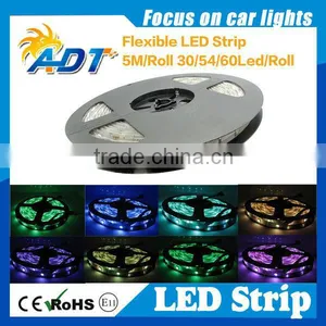 2016 Hot Waterproof 12V 5M Flexible 5M 150 RGB 5050 Rgb Led Strip Car thumbnail-1