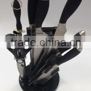 8 Set Stainless Steel Knife Don't Break off Fruit Knife Kitchen Knives Durable thumbnail-1