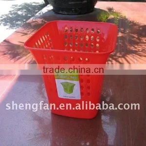 Plastic Wastebasket /square thumbnail-1