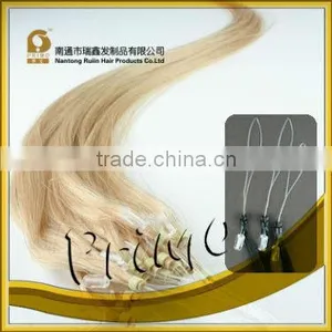 Straight Micro Ring Human Hair Extension thumbnail-1