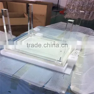 Clear Acrylic Transparent Vanity Shower Stool Quality Choice thumbnail-4