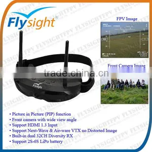 D1250 Flysight FPV Goggle Video Glasses for GHOST DRONE 2.0 thumbnail-1