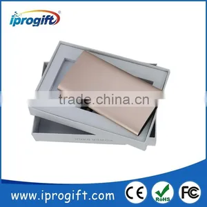 Free Sample Custom Logo Metal Mobile Emergency Battery Power Bank 10000mAh thumbnail-3