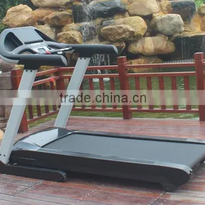 2016 New Exercise Equipment High End Motorized Fitness Treadmill With Speed Control Buttom thumbnail-1
