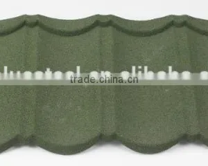 Colorful Environment Friendly Classical Stone Coated Metal Steel Roof Tile thumbnail-3