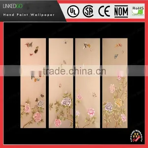 Factory Direct Sales Silk Decoration Wallpaper for Hotel Home Interior Decoration thumbnail-1