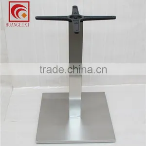 Restaurant Table Legs, Stainless Steel Table Leg, Brushed Stainless Steel Table Leg Parts,table Leg Brackets thumbnail-5
