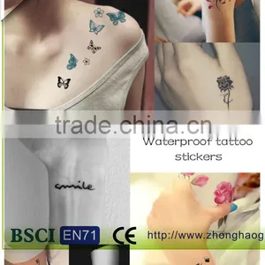 Newest and Custom Fashion Body Tattoo Sticker for Body Decoration thumbnail-3