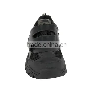 Choozii Custom Logo Manufacturers Designer Children Black Leather Mesh Sport Sneaker School Shoes for Teenage Boys thumbnail-4