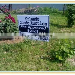 Popular Corrugated Plastic Yard Signs,coroplast Lawn Sign Wholesale 18X24 thumbnail-1