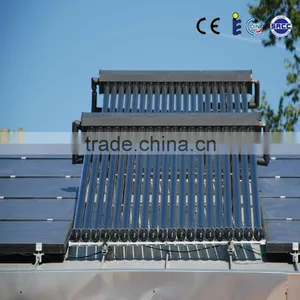 Parabolic Heat Pipe Vacuum Solar Collector With Solar Keymark Approved for Sale thumbnail-3