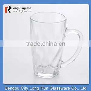 LongRun 12oz Clear Milk Juice Glass Mugs Print thumbnail-1