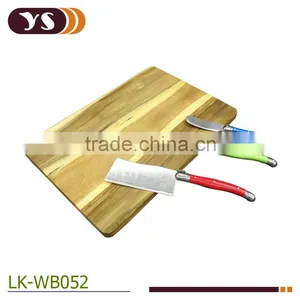 Rectangle Acacia Board and 3pcs Cheese Knife Set thumbnail-1