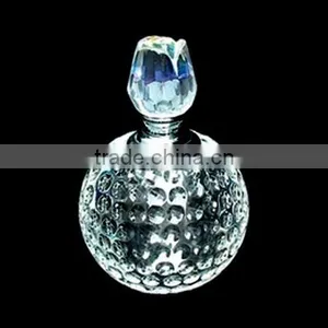 2016 High Quality Clear Crystal Ball Shaped Crystal Perfume Bottle thumbnail-1