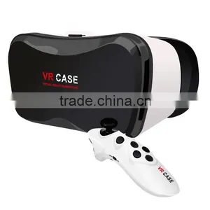 New Arrival 2016 vr Case 5 Plus 3d Glasses vr Box vr 2.0 Case With Bluetooth Remote Control thumbnail-1
