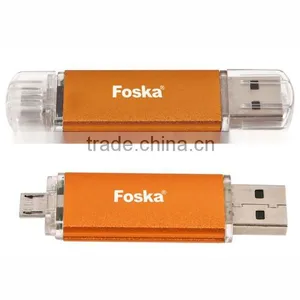 Foska Good Quality Mobile USB Flash Drive thumbnail-1