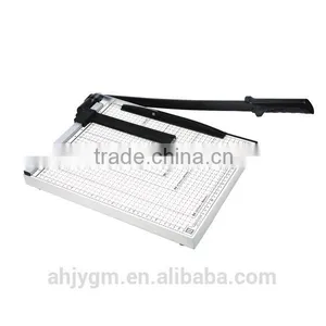 Steel Plate Surface Paper Trimmer With Rubber Paperweight or Line Ruler thumbnail-1